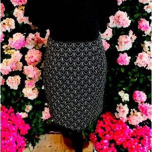 NWT Black & Gold skirt